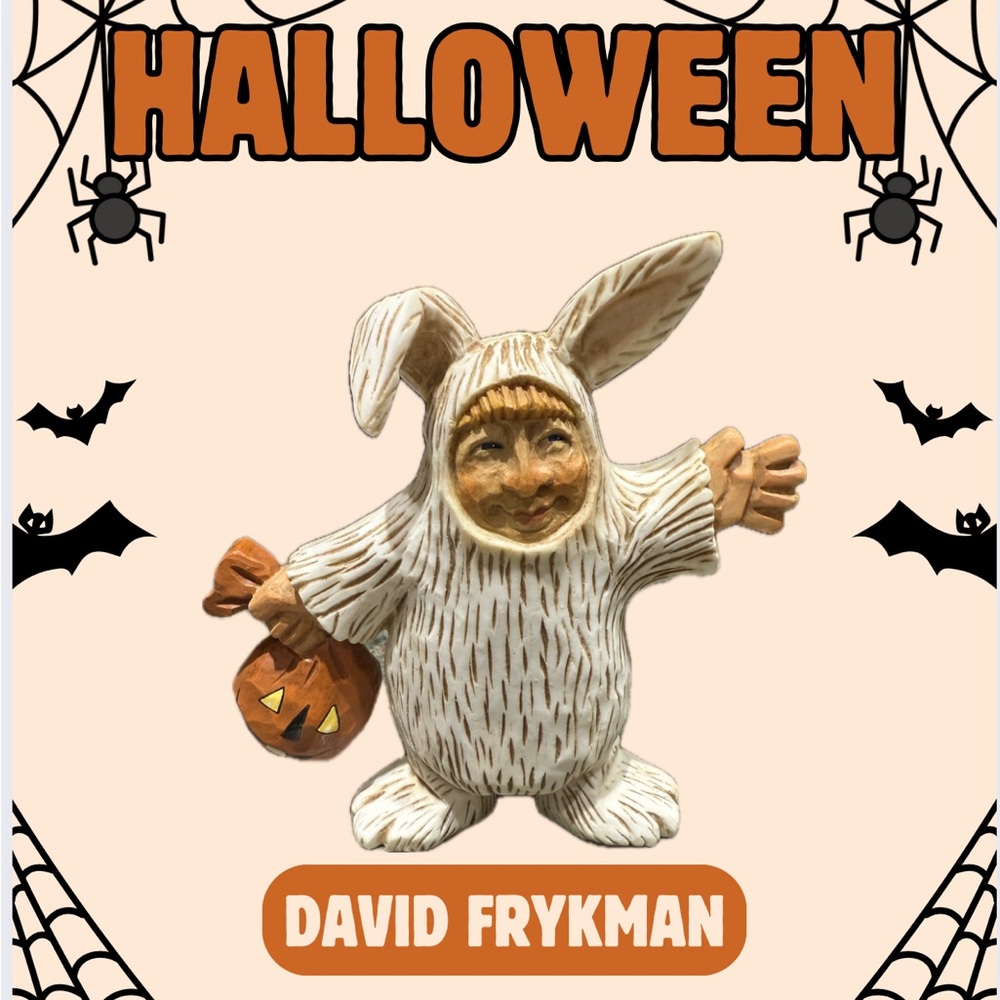 David Frykman Halloween Figurine With Original Sticker
